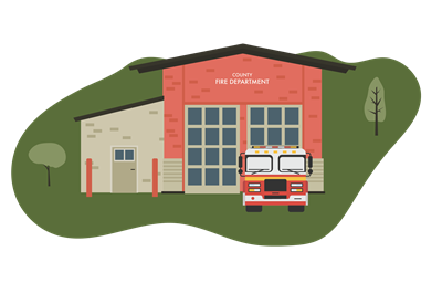 fire depts